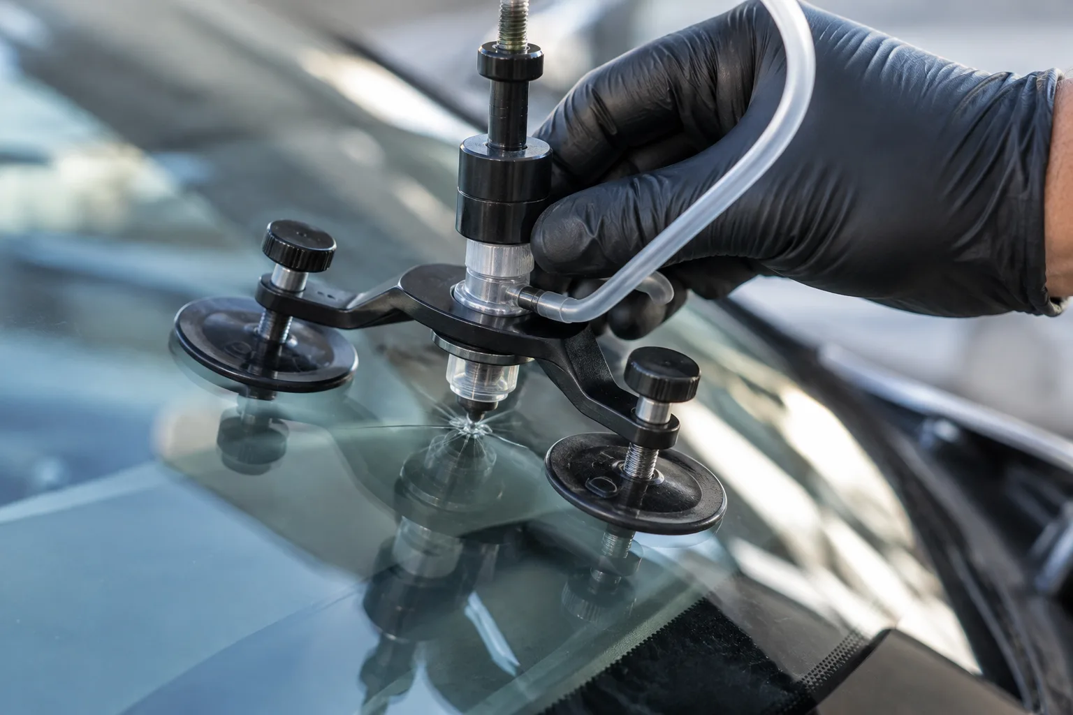 Auto Glass Repair at Certified Motor Sports, Los Angeles, CA