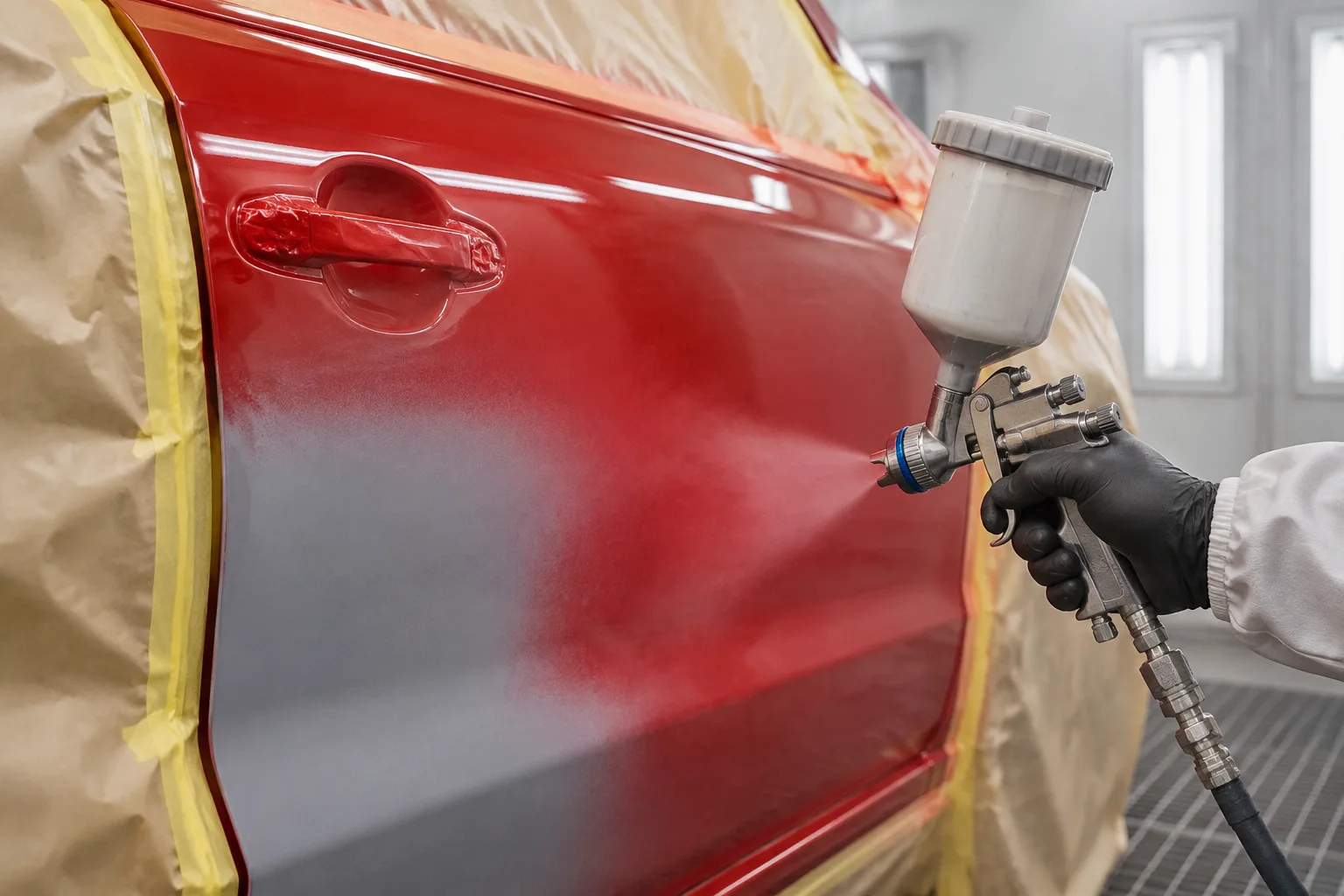 Auto Paint Repair at Certified Motor Sports, Los Angeles, CA